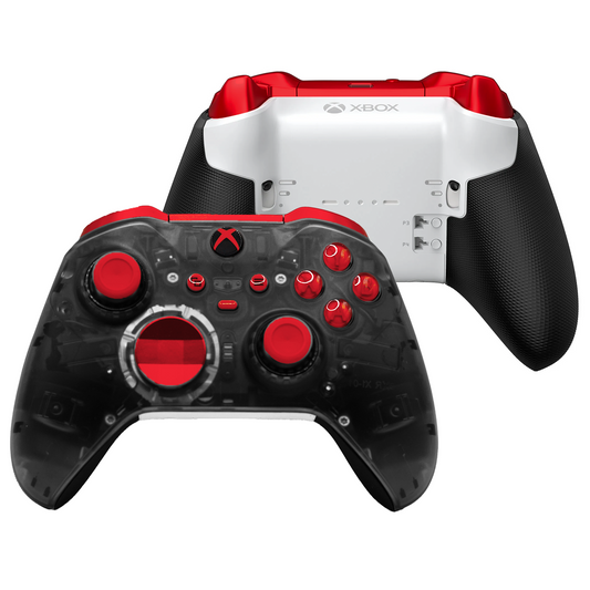 Xbox Elite Series 2 Controller - Clear Red Custom